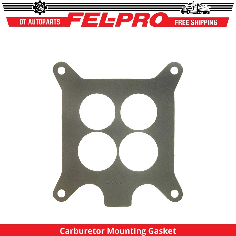 Junta de montaje de carburador Fel-Pro Bricklin SV-1 1974 Foto 1 de 1