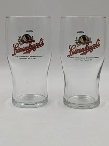 Pair (2) Leinenkugel’s Beer Pint 16oz. Pilsner Glass – Indian Head Logo - Picture 1 of 4