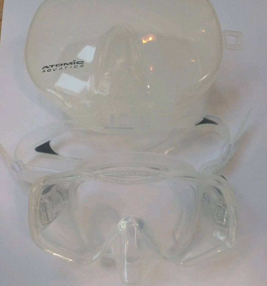 Atomic Aquatics Frameless UltraClear Scuba Diving Mask Goggles Medium - Image 1 of 4
