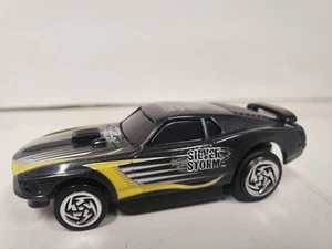 1996 Hot Wheels X-V Racers Silver Storm - Black Mustang Mach I  - Picture 1 of 6