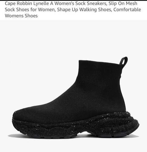 Cape Robbin Women's Euro Flatform Sneakers | Rhinestone Fashion Sneakers With Lightly Padded Insole & Rubber Sole - View #11