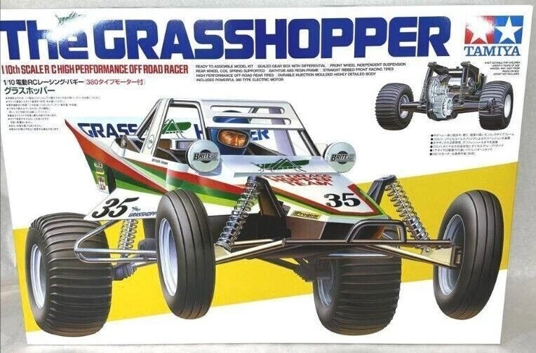 Tamiya 1/10 RC Car Series n.346 Grasshopper Off Road 58346 dal Giappone