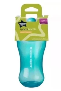 Botella deportiva Tommee Tippee Essentials flujo libre 300 ml para 12 meses + AZUL NUEVO - Imagen 1 de 1