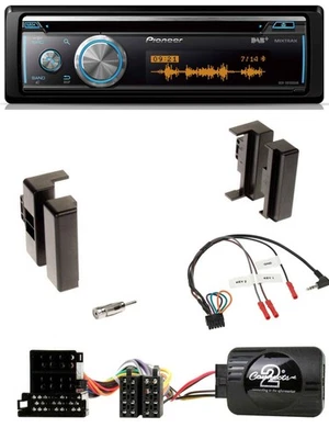 Pioneer Lenkrad DAB USB CD Bluetooth Autoradio für Audi A4 B5 bis 99 A6 C4 bis 9 - Bild 1 von 4