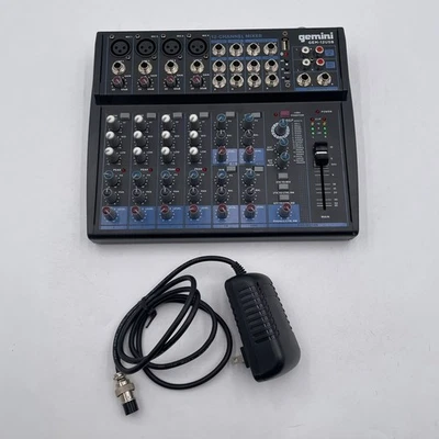 Gemini GEM-12USB Mezclador de Audio DJ de 12 Canales con Multi-FX USB EQ Phantom Power Foto 1 de 4