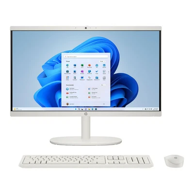 HP 22-dg0003w HP All-in-1 Desktop Intel N200 128 GB SSD, 8 GB RAM Win 11-S Mode - Image 1 of 4