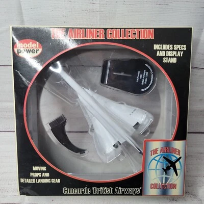 Model Power Airliner Collection 1:350 Diecast Concorde British Airways 5800 Jet - Image 1 of 4