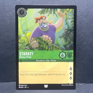 2024 DISNEY LORCANA INTO THE INKLANDS STARKEY 88/204 (LÁMINA) POCO COMÚN - Imagen 1 de 2