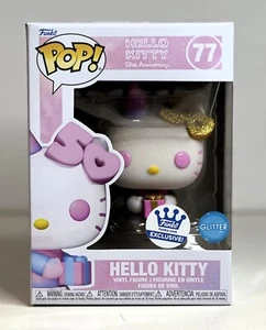 Funko Pop! Hello Kitty 50 Aniversario Hello Kitty #77 Brillo Exclusivo - Imagen 1 de 3