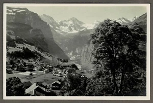 Echtfoto-AK BERNER OBERLAND: WENGEN, ungelaufen, um 1920 - Picture 1 of 2