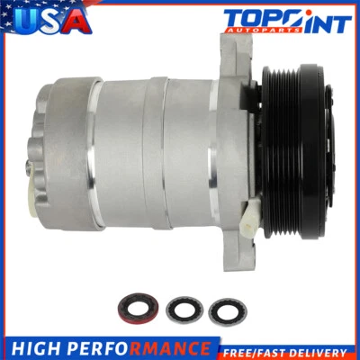 AC A/C Compressor CO 20177GLC 1993-1998 For Cadillac Seville Eldorado 4.6L - Image 1 of 4
