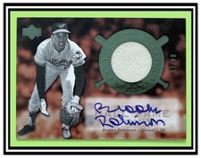 #04/15  BROOKS ROBINSON  2005  AUTO / JERSEY  HALL OF FAME  COOPERSTOWN CALLING