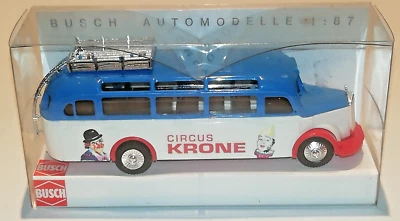 Busch Automodelle 1:87 H0 Mercedes Benz O-3500 Zirkus Circus Krone OVP 41038 - Bild 1 von 4