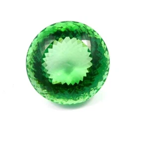 Lab Created Tsavorite 223 Cts. Faceted Jewelry Loose Gemstone RM20087 - Picture 1 of 2