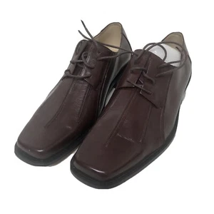 New GIOVANNI Mens Square Toe Leather Brown Dress Shoes  Size 10.5 - Picture 1 of 10
