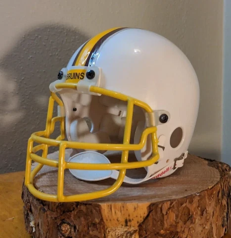 Riddell Retro Vintage UCLA Bruins Mini College Football Helmet 3 5/8 90s Cover