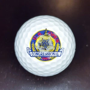 Pelota de golf Congressional Country Club con logotipo (NUEVA) de colección - 1997 abierta en Estados Unidos - Imagen 1 de 2