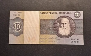 1970-81 (ND) Brazil 10 Cruzeiros Pick# 193 - Very Nice Circ Banknote - c5609xcn - Picture 1 of 2
