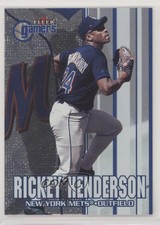 2000 Fleer Gamers Rickey Henderson #61 HOF