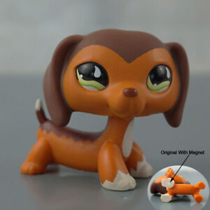 LPS Toys Rare Pet Shop POPULAR Brown Dachshund Savvy Reed #675