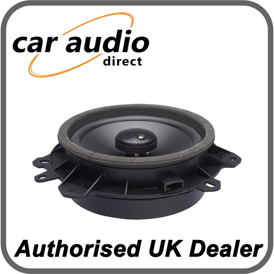 PowerBass OE652-TY 6.5" Toyota Direct Fit OEM Replacement Coaxial Speakers - Image 1 of 1