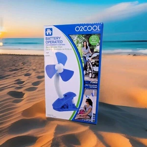 New with Box - O2Cool Battery Operated Clip-On Stroller Fan ( 4 in )  - Picture 1 of 4