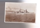foto NAVE SHIP regio incrociatore TRENTO viaggiata la spedzia 1933