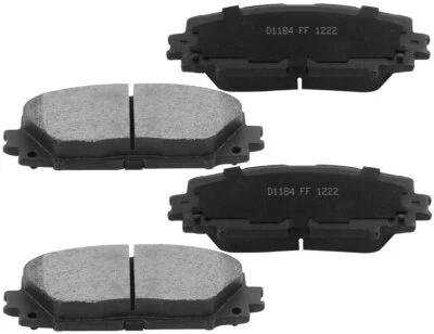For 2011-2014 Lexus CT200h Toyota Prius C Yari  17.5mm Thick Front Brake Pads O3 - Image 1 of 4