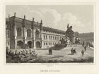 Bayreuth Ofr. Neues Schloss Original Stahlstich Hablitschek 1840
