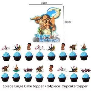 Disney maui Moana tableware plates napkins cups birthday party decorations kids - Picture 1 of 10