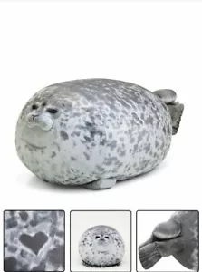 Niedlicher Seelöwe mollige Robbe Kuscheln Stoffkissen Puppe Kinder Plüschtiere Spielzeug 40 cm - Bild 1 von 7