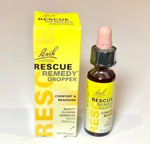 Bach Rescue Remedy Tropper-Komfort & Beruhigung Stressabbau-Vegane Formel 10ml - Bild 1 von 3