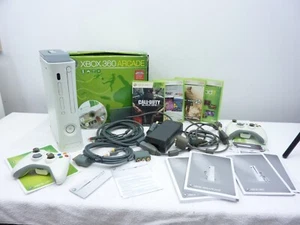 Original verpackte Microsoft Xbox 360 Konsole ARCADE EDITION FULL SET + Spiele ! - Bild 1 von 22