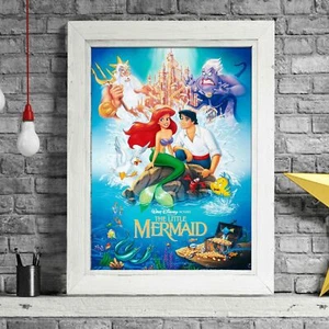 THE LITTLE MERMAID - Disney Poster Picture Print Sizes A5 to A0 **FREE DELIVERY* - Picture 1 of 14