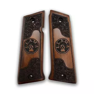 ZIB GRIPS Llama 1911 45 Acp/9mm. Pistol Grip Handmade from Walnut Wood Ars.05 - Picture 1 of 4