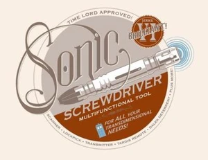 Sonic Screwdriver Mark 6 Artistic Doctor Who Satire Teefury Lady Shirt RARE NEW - Picture 1 of 1