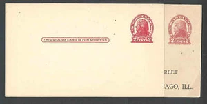 1918 S41d Vermilion Preprinted Back Mint Face UX29c W/Red To Compare - Picture 1 of 1