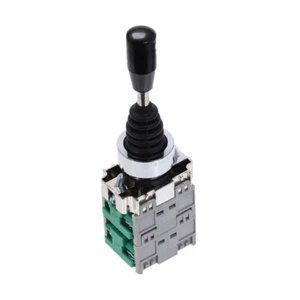 Latching 4 Normal Open 22mm Fixing Hole Joystick Switch AC 400V 10A - Picture 1 of 6