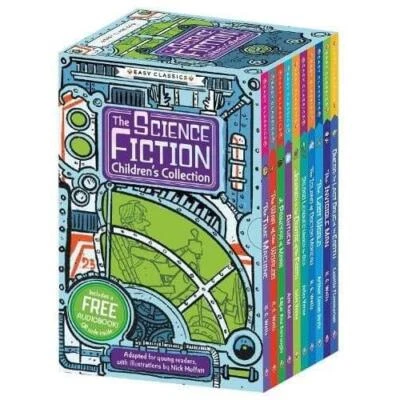 The Science Fiction Children's Classics 10 Book Box Set - Ages 7-9 - Paperback - Image 1 of 4