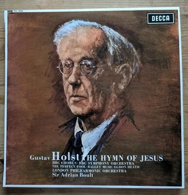 DECCA SXL 6006 WBg, Sir Adrian Bolt / HOLST - The Hymn of Jesus, Rare  - Image 1 of 4