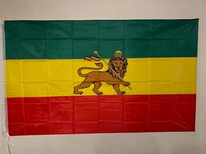 Reggae Flagge - Rasta - Bob Marley - Flag - 145 cm x 90 cm - Bild 1 von 1