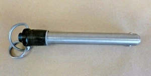 5/8" X 4" GRIP 17-4 STAINLESS STEEL AVIBANK BALL LOCK QUICK RELEASE PIN (R HDL) - Picture 1 of 3