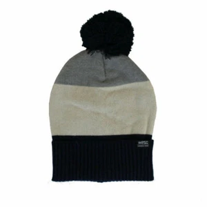 WeSC - Palle Pom Pom Unisex Knitted Beanie Hat - Angora SALE - Picture 1 of 2