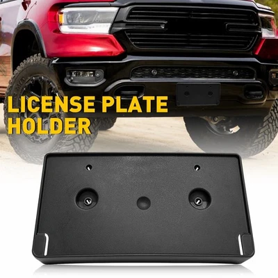Soporte de montaje delantero para Dodge Ram 1500 2019 2020 2021 2022 matrícula etiqueta Foto 1 de 4