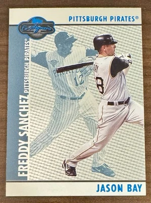 2008 Topps Co-Signers - Jason Bay, Freddy Sanchez #081 Silver Blue Parallel /250 - Image 1 of 2