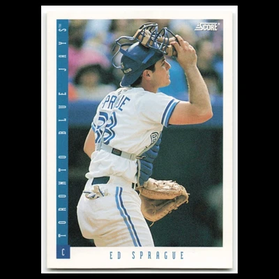Ed Sprague #214 1993 Score Toronto Blue Jays Baseball Card MLB NM - Image 1 of 3