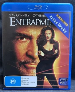 ENTRAPMENT BLURAY Ex-Rental Region B VGC FAST FREE POST - Picture 1 of 3