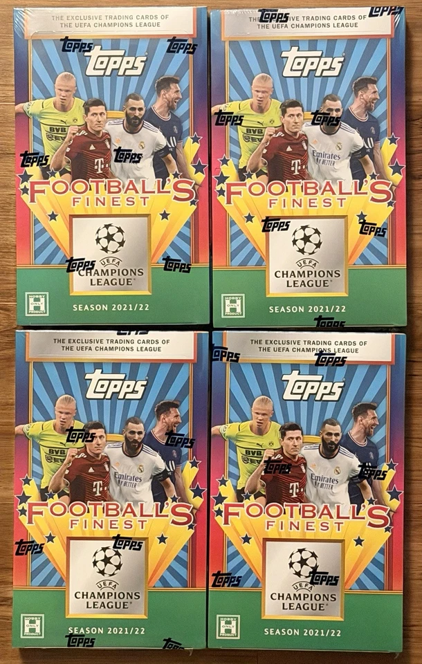2021-22 Topps UEFA Champions League Finest Flashbacks Factory Box