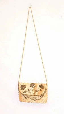 Сумочка из бисера с цветочным узором Valerie Stevens - Изображение 1 из 2