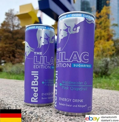 Пустая банка RED BULL ZERO ГЕРМАНИЯ СИРЕНЕВОЕ ИЗДАНИЕ 250 мл РОЗОВЫЙ ГРЕЙПФРУТ 2025 коллекция - Изображение 1 из 4